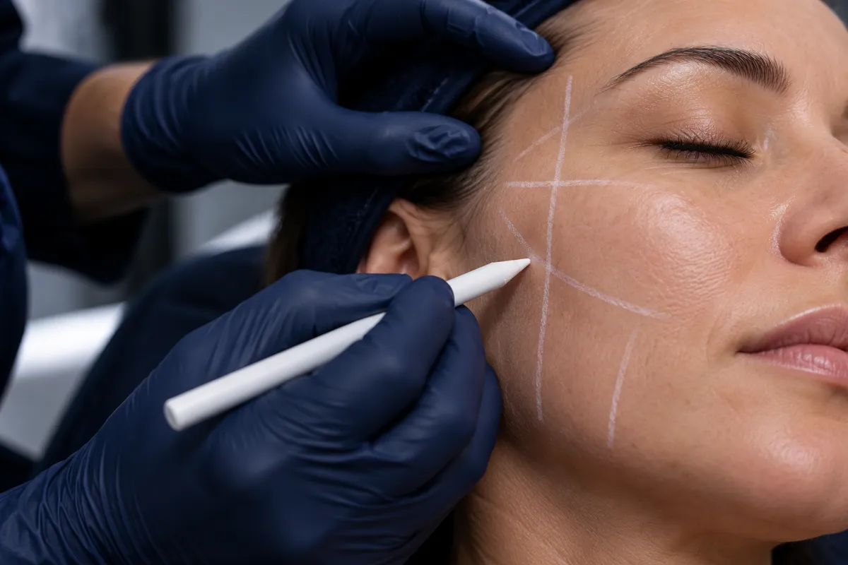 Illustrative image: Intermediate Aesthetics Program training close-up