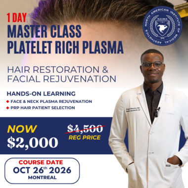 Dr. Peguy PRP NAIMA Course Oct 26 2026